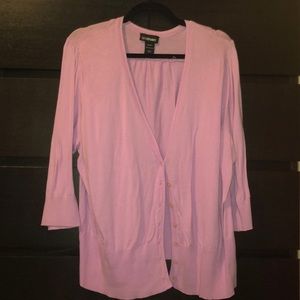 Lavender cardigan